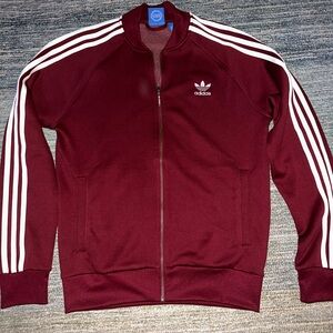Adidas track zip up